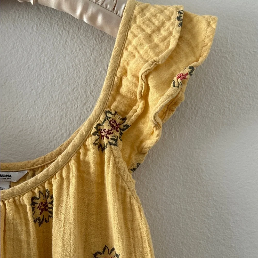 Cotton Gauze Feminine Tank - Picture 3 of 5